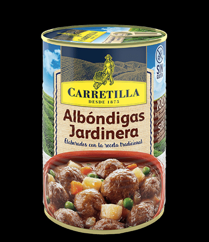 Albóndigas a la Jardinera Carretilla