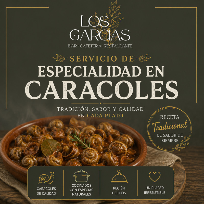 Especialidad en Caracoles