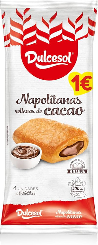 Napolitanas Chocolate Dulcesol