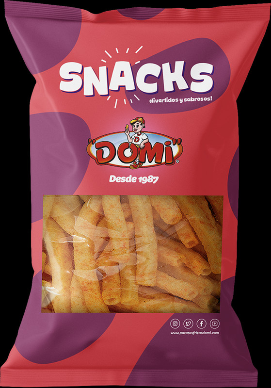 Snack Barritas Ketchup Domi 80g