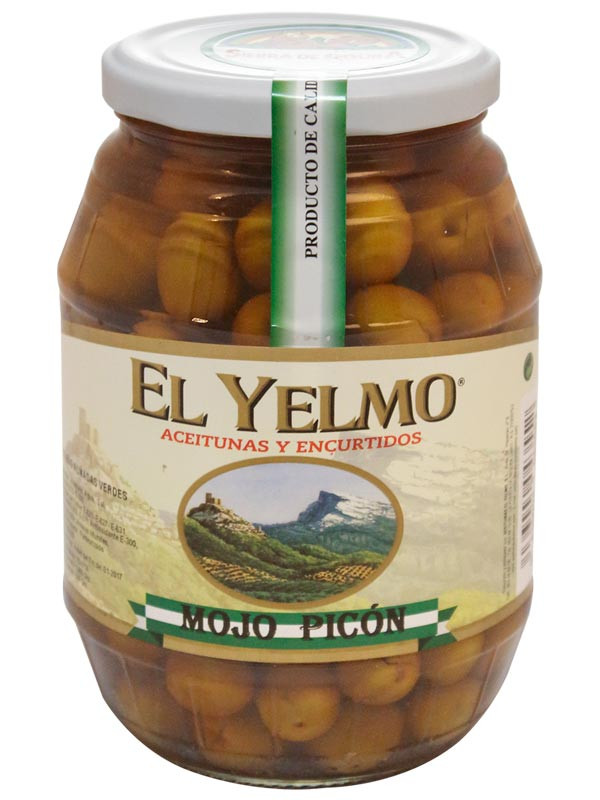 Aceituna Mojo Picón 500 gramos El Yelmo
