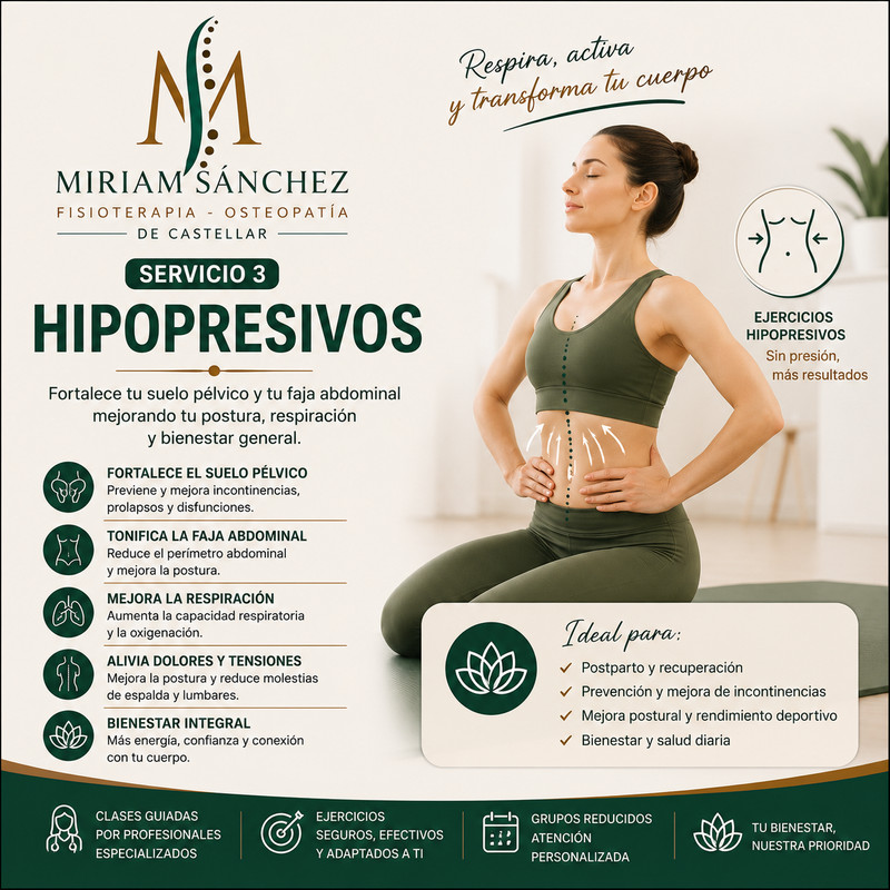 Hipopresivos | Gimnasia Abdominal Hipopresiva y Suelo Pélvico