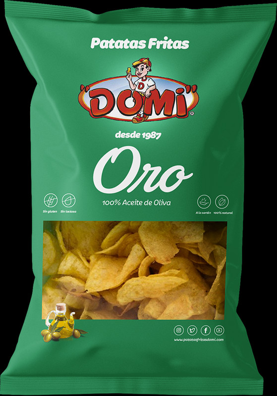 Patatas Fritas Oro Sin Sal Formato 250 gr