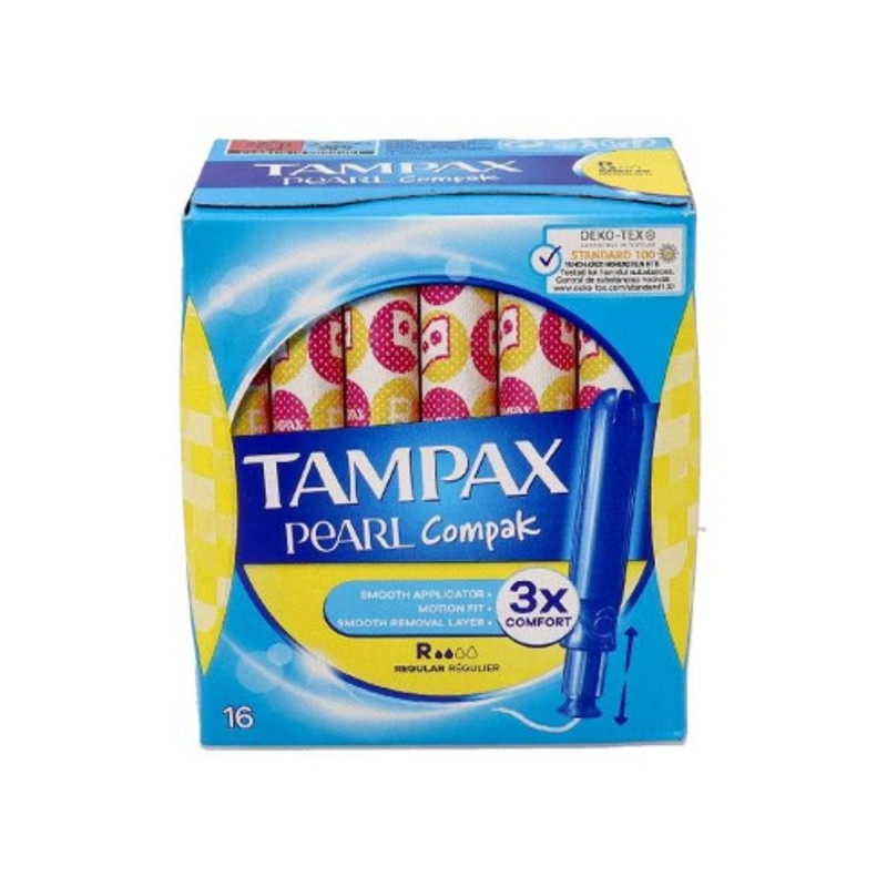 TAMPAX PEARL COMPACK  REGULAR