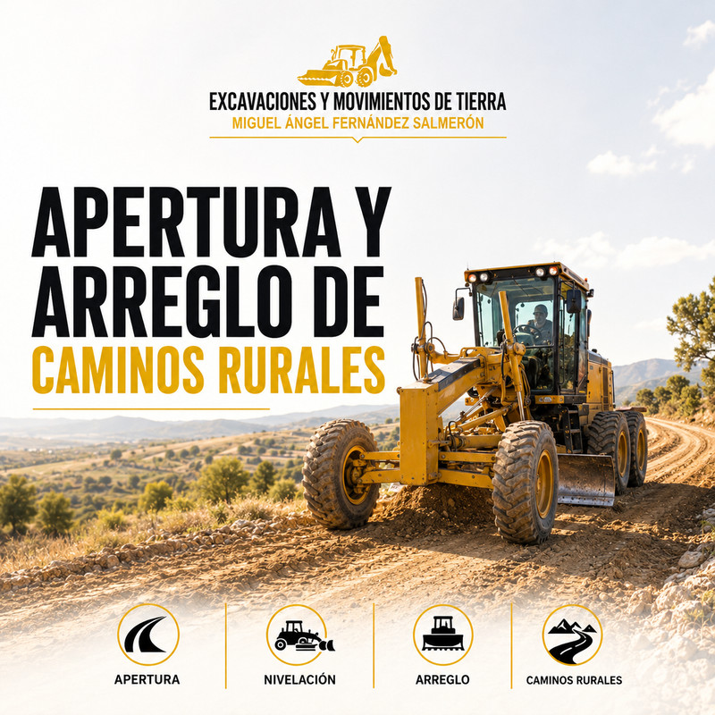 Apertura y Arreglo de Caminos Rurales