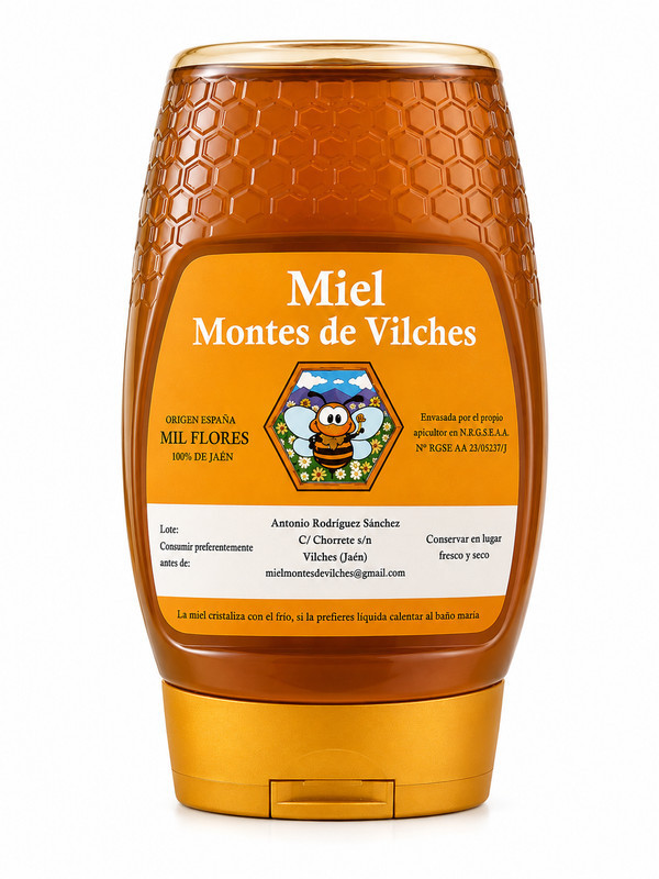 Miel de mil flores. Antigoteo