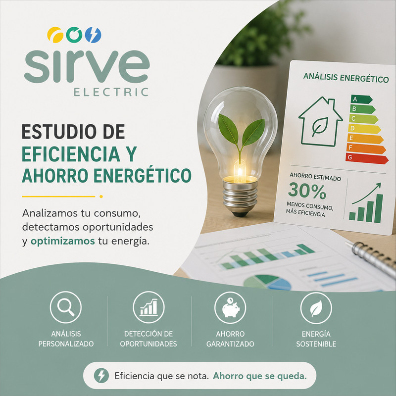 Estudio de Eficiencia y Ahorro Energético