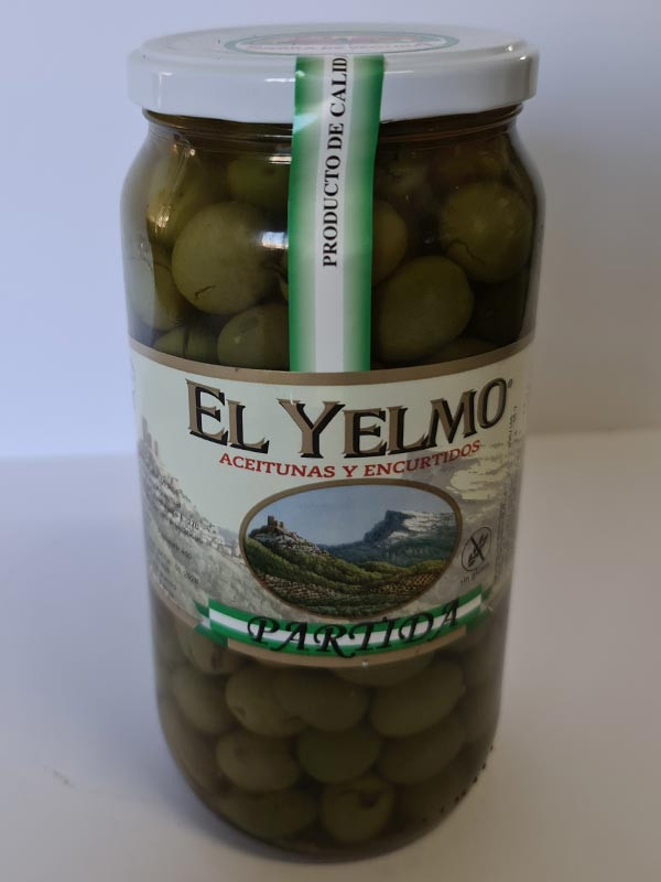 Aceituna Partida 550 gramos