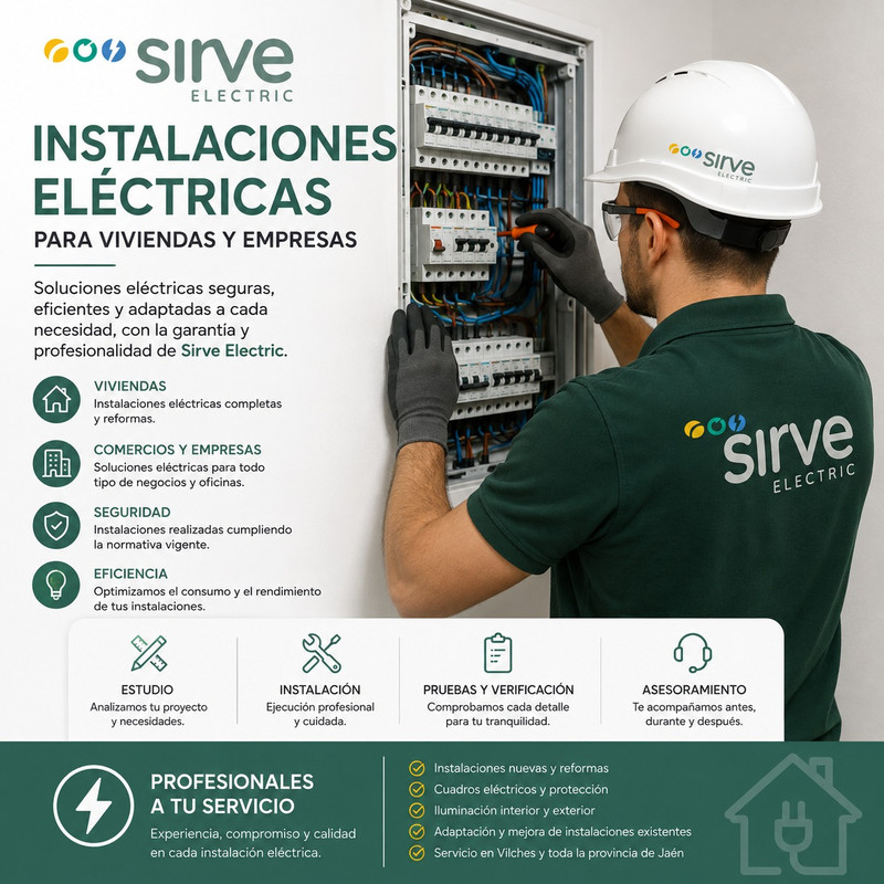 Instalaciones Eléctricas para Viviendas y Empresas