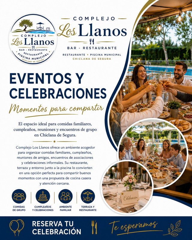 Eventos y celebraciones en Complejo Los Llanos