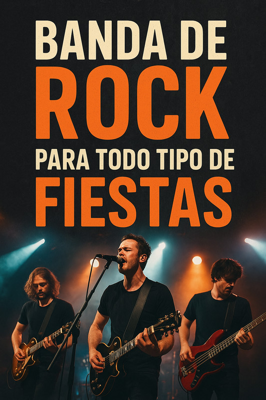 Banda de Música en Vivo: Rock y Fiestas de Verbena