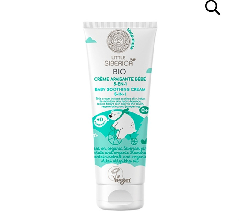 CREMA CALMANTE PARA BEBÉS 5 en 1
