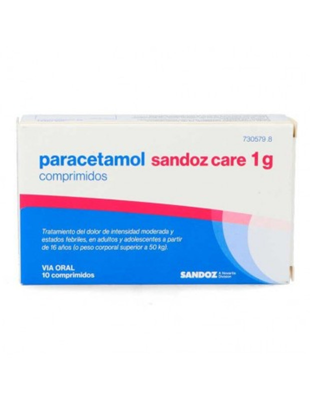 Paracetamol Sandoz Care 1 g