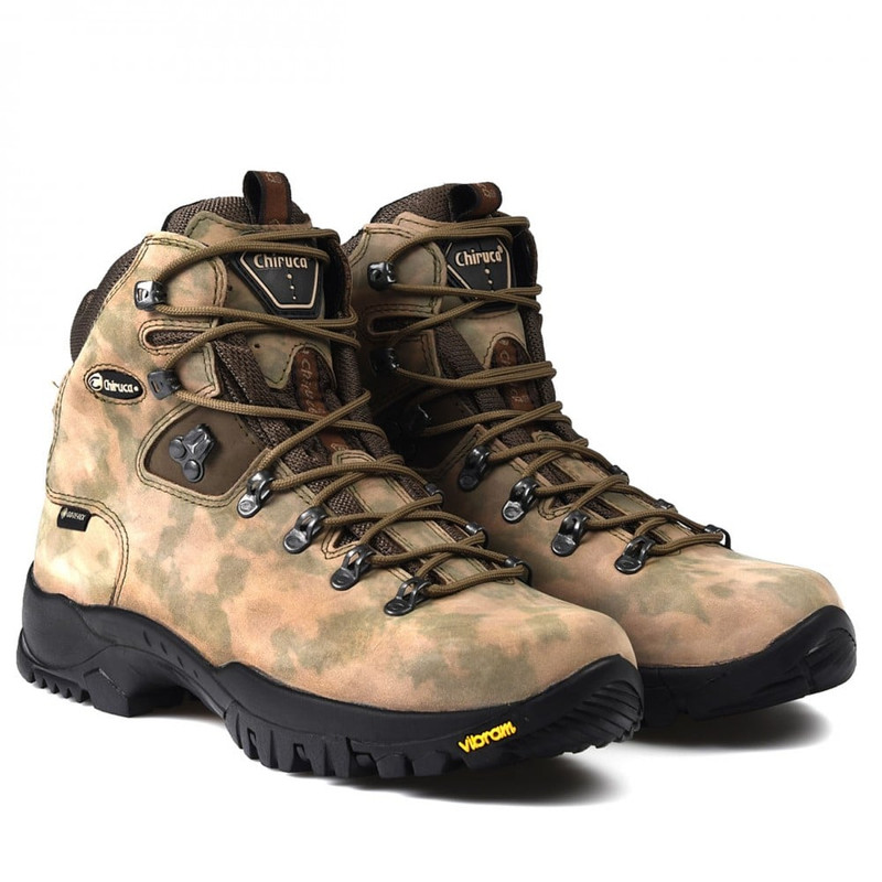 Botas de montaña y trekking Hombre Chiruca Dynamic 31 Gore-Tex Camuflaje