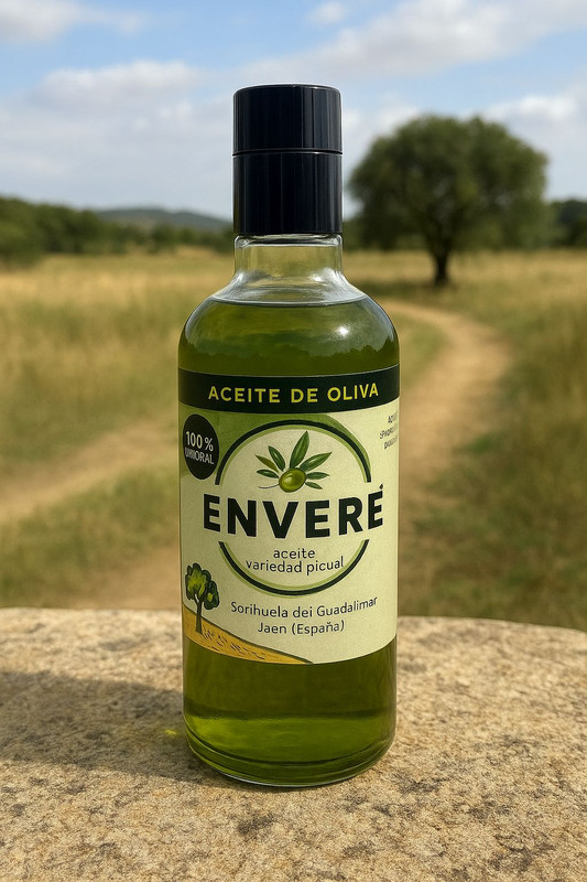 AOVE Temprano Envere Picual 100% Natural Formato 500 Ml