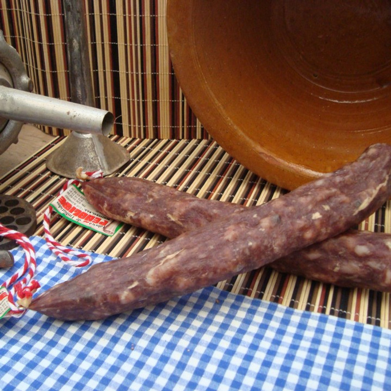 Salchichón casero Embutidos Peñolite