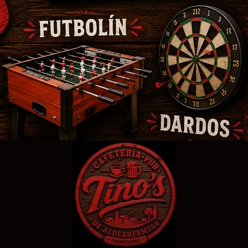 Futbolín y Dardos