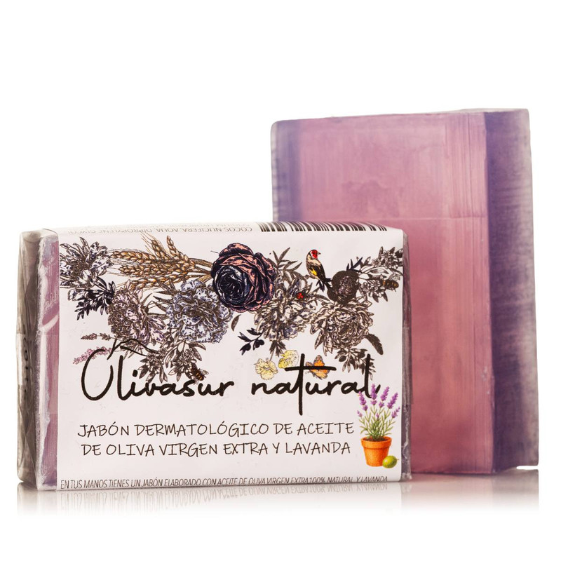 Jabón Aceite de Oliva Virgen Extra y Lavanda