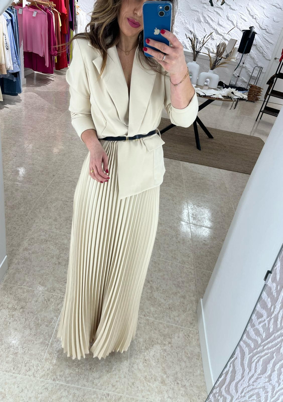 Vestido plisado