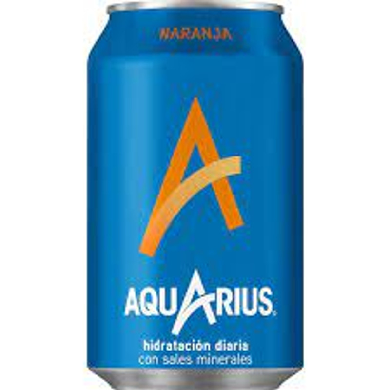 AQUARIUS LATA NARANJA