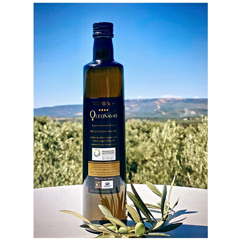 ACEITE DE OLIVA VIRGEN EXTRA BOTELLA CRISTAL 500 ML