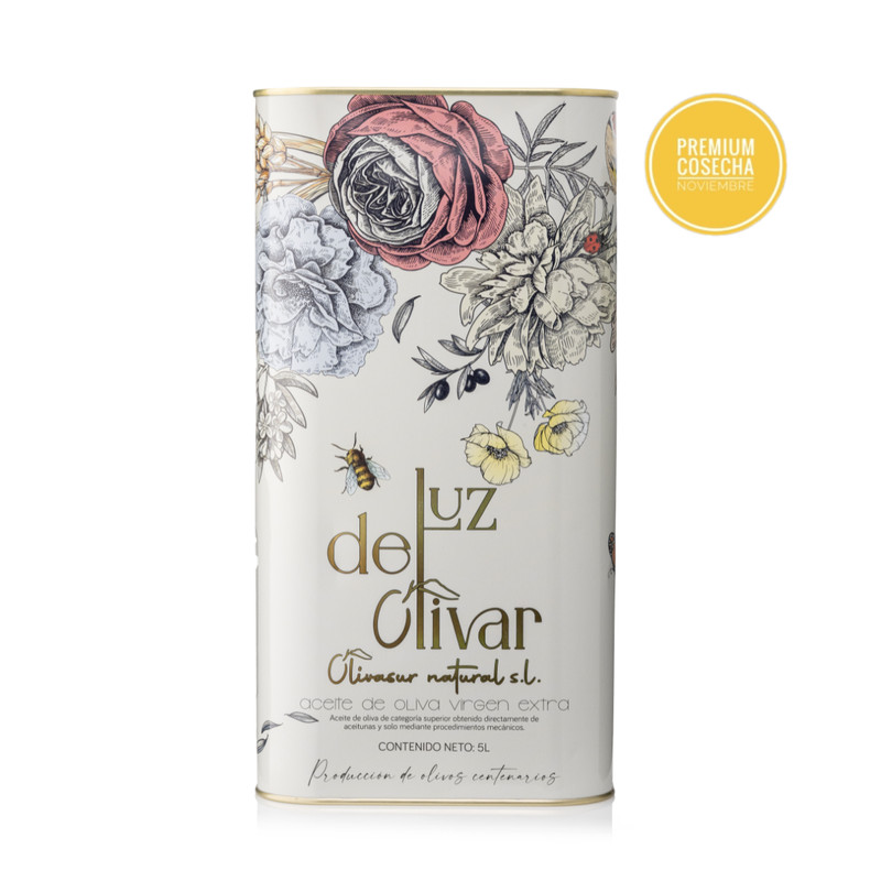 AOVE Premium – Cosecha de Noviembre – Lata de 5000 ml.