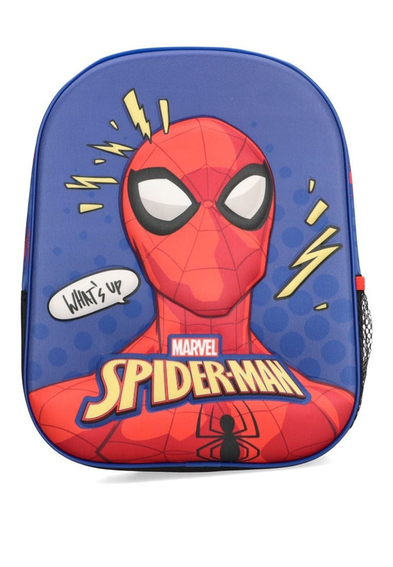 Mochila infantil Spider-Man azul y roja