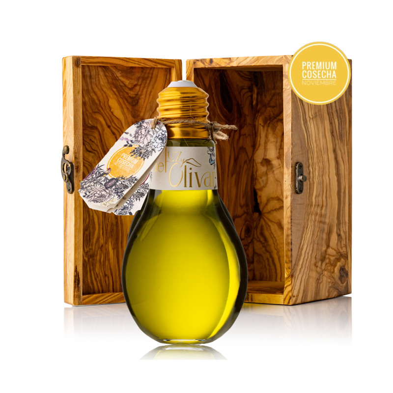 AOVE PREMIUM – Caja Madera – Bombilla 500ml