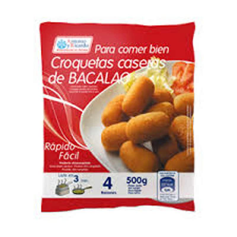 Croquetas Caseras de Bacalao