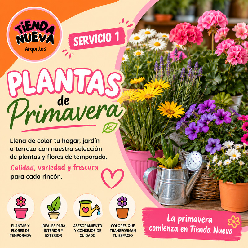 Plantas de Primavera