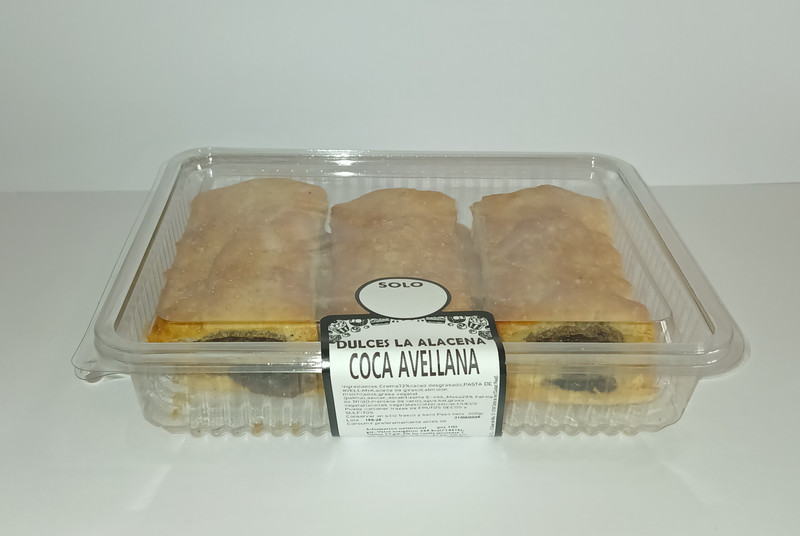 Coca de avellana