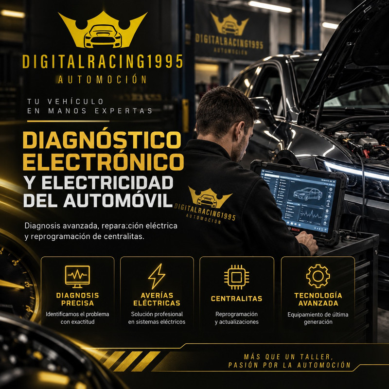 Diagnóstico Electrónico, Electricidad y Reprogramación