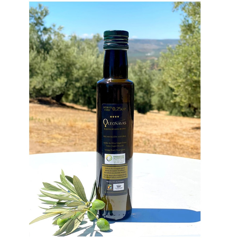 ACEITE DE OLIVA VIRGEN EXTRA BOTELLA CRISTAL 250 ML