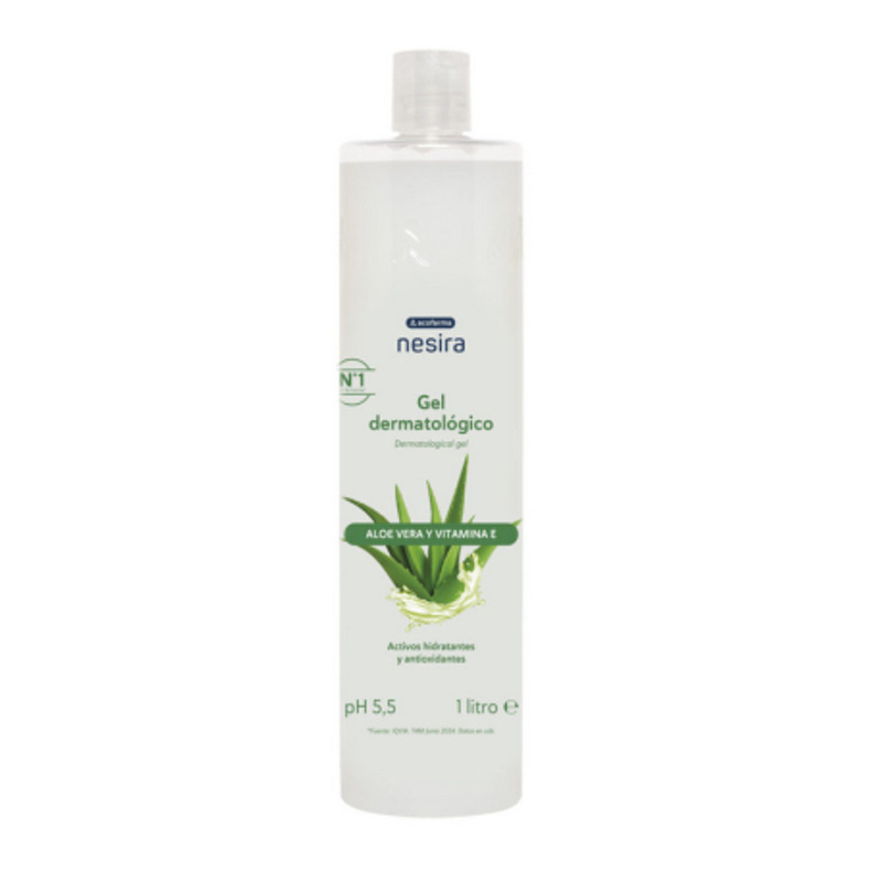 ACOFARMA GEL DERMATOLOGICO ALOE VERA Y VITAMINA E 1 LITRO