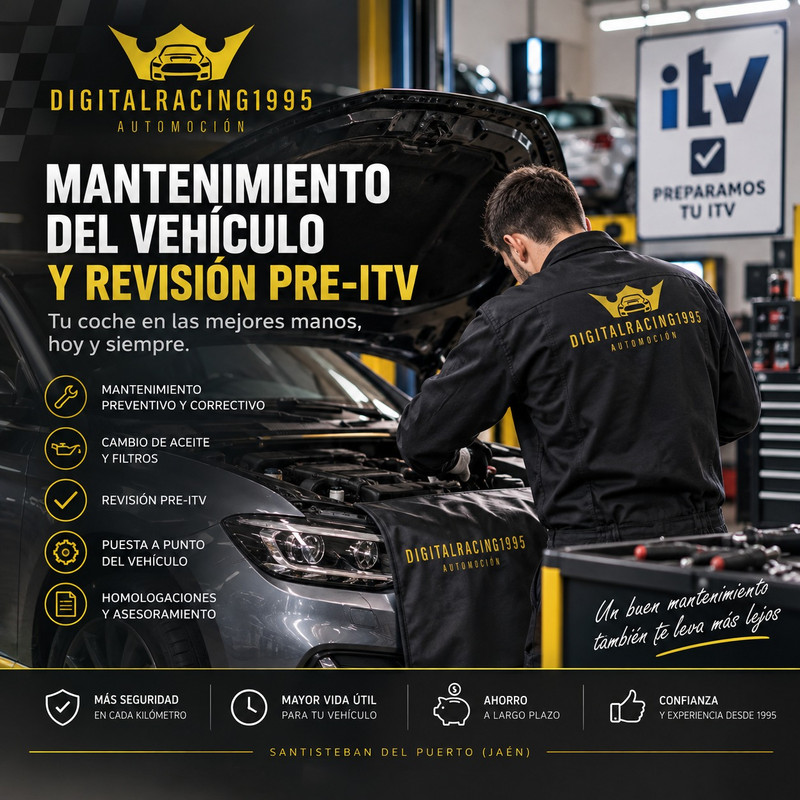 Mantenimiento, Pre-ITV y Puesta a Punto