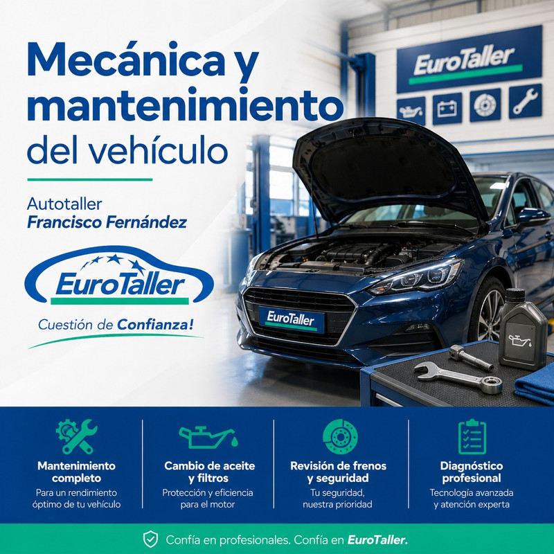 Mecánica y mantenimiento del vehículo
