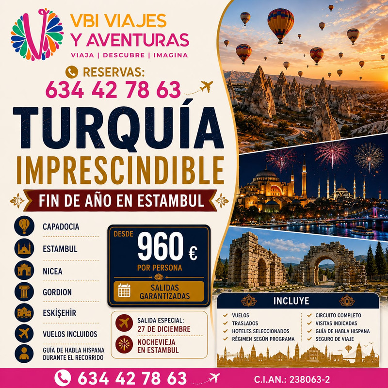 Turquía Imprescindible – Fin de Año en Estambul