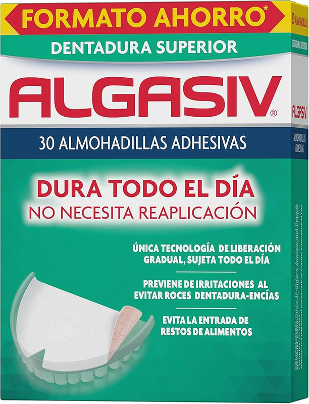 ALGASIV PROTESIS SUPERIOR (30 UNIDADES)