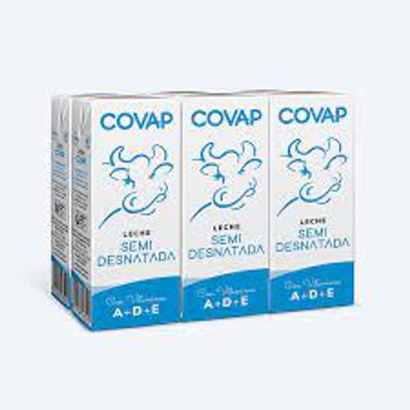 Leche Semidesnatada Covap 1 litro
