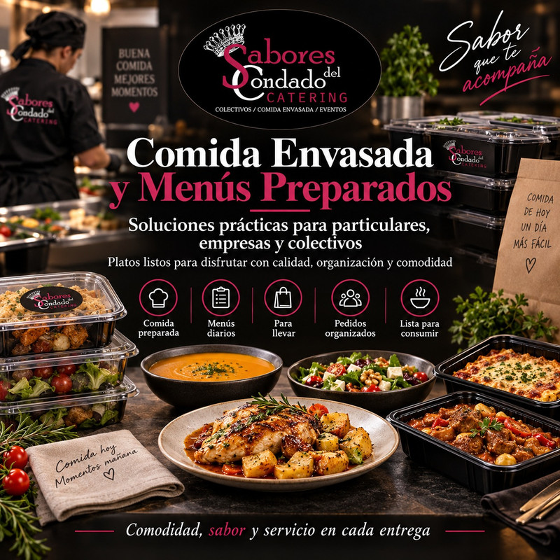 Comida Envasada y Menús Preparados