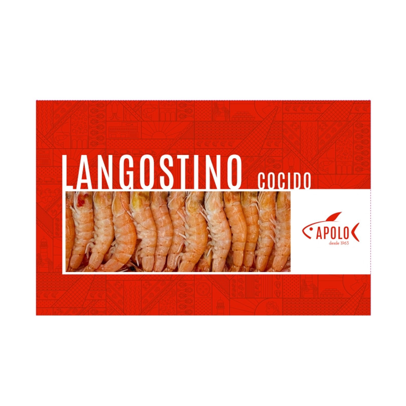 LANGOSTINO COCIDO 40/60 Apolo