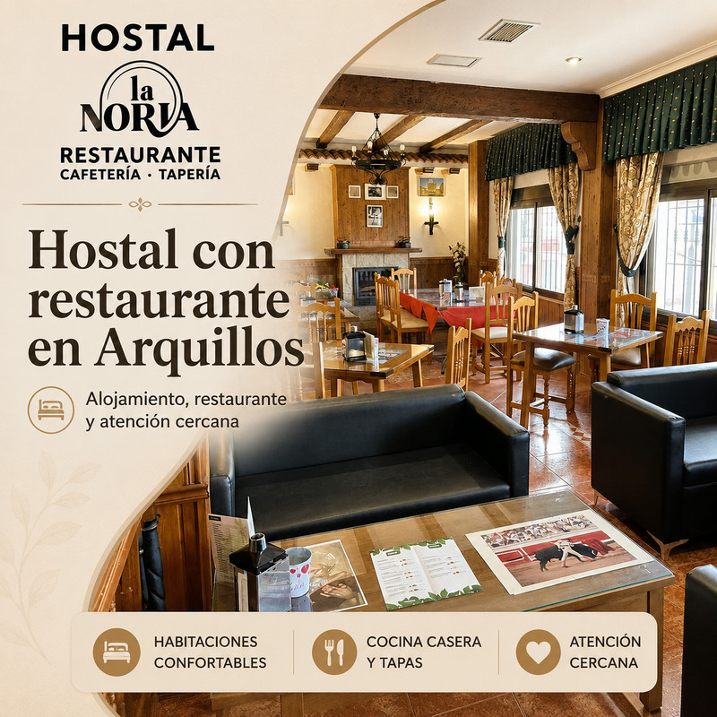 Estancia con restaurante, terraza y servicios para viajeros