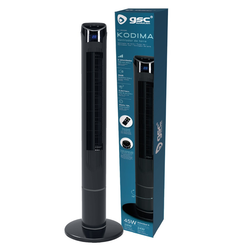 GSC Ventilador de torre Kodima