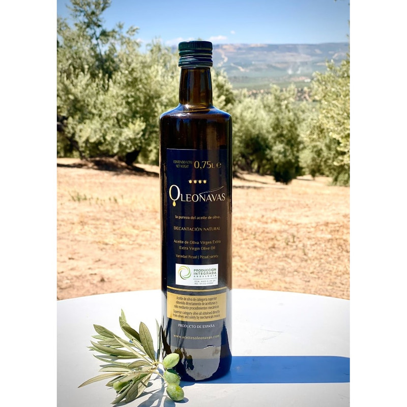 ACEITE DE OLIVA VIRGEN EXTRA BOTELLA CRISTAL 750ML