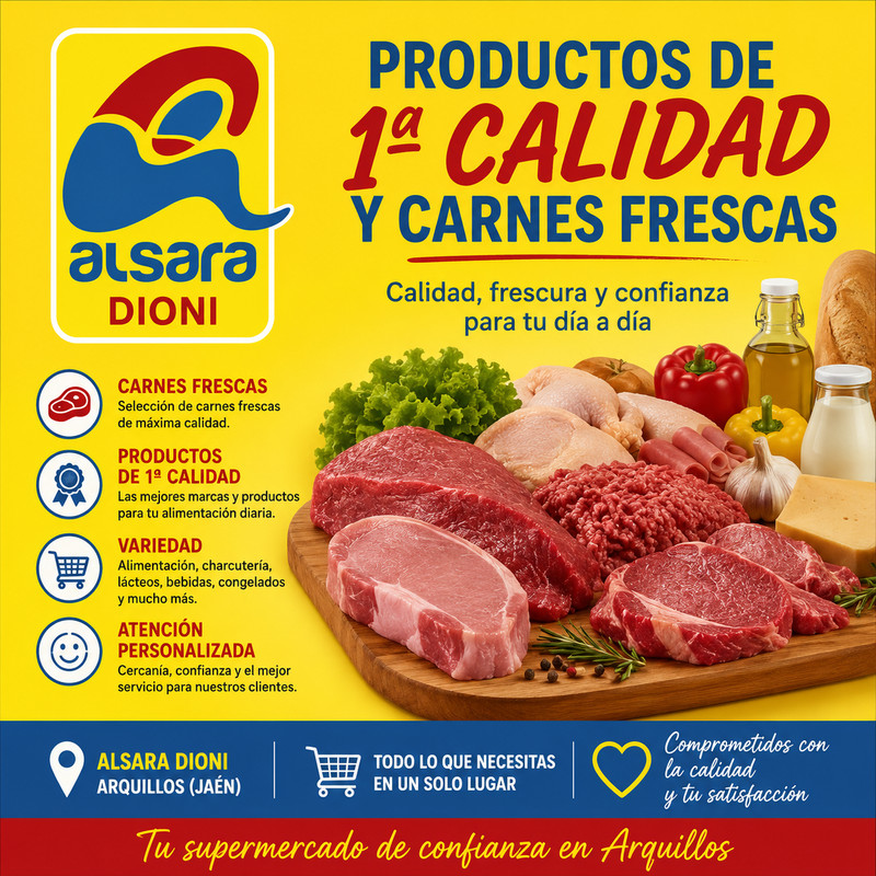 Productos de 1ª Calidad y Carnes Frescas