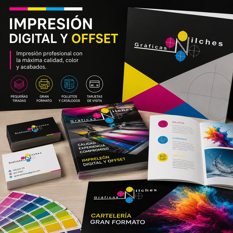 Impresión Digital y Offset