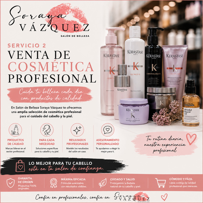 Venta de Cosmética Profesional